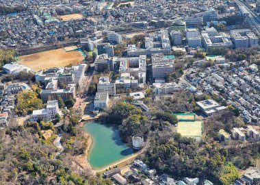 Toyonaka Campus from the air, Osaka University