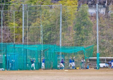 Baseball batting, Toyonaka Campus
